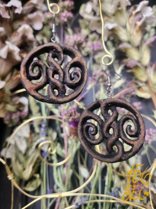Boucles d'oreilles Entrelacs