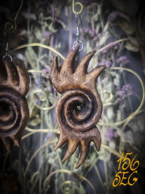 Boucles d'oreilles Swirl