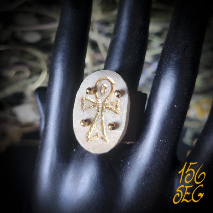 Bague Ankh 